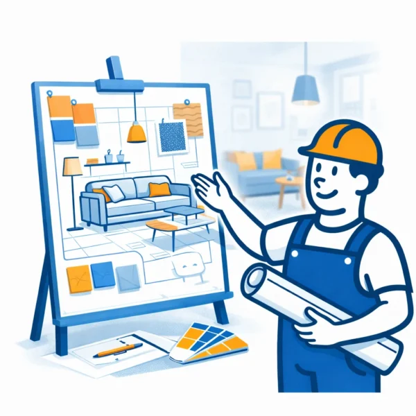 Дизайн интерьера Ремонт квартир в Хайфе и Крайот, Нешер и Тират-Кармель, Север Израиля. Ремонтные работы для квартир, домов, офисов