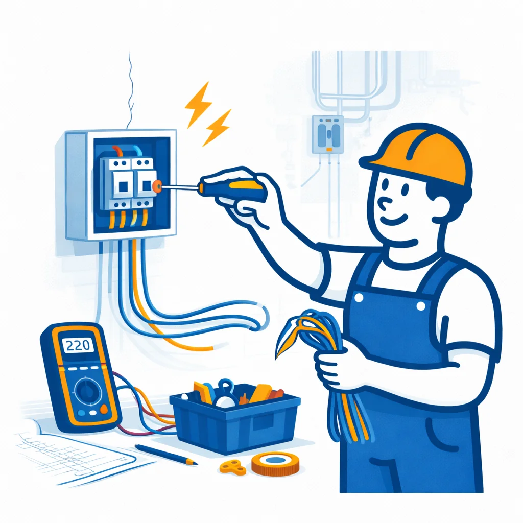 עבודות חשמל שיפוץ דירות בחיפה ובקריות, נשר וטירת כרמל, אזור הצפון. עבודות שיפוץ לדירות, בתים ומשרדים